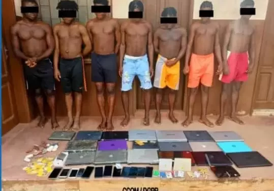 Bénin : 7 présumés cybercriminels arrêtés à Porto-Novo