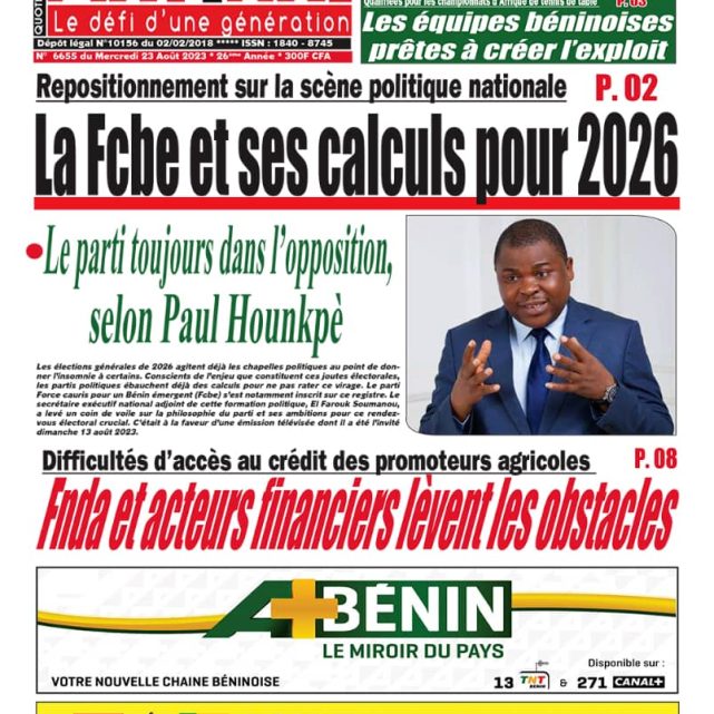 Le Matinal du 23 août 2023