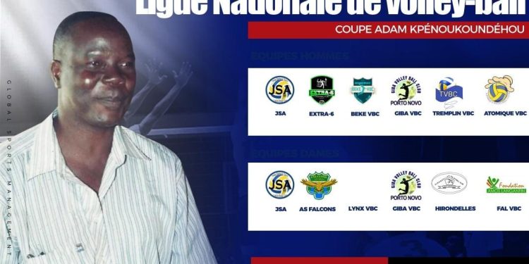 Bénin: La première édition de la Ligue nationale de volley-ball lancée ce jour à Porto-Novo