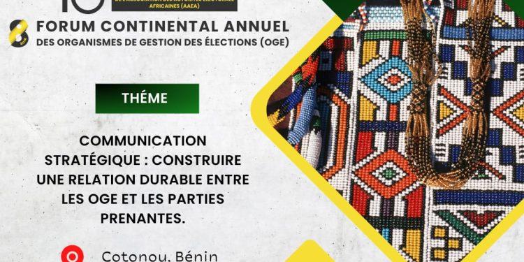 8ème Forum continental annuel des organismes électoraux: Les travaux lancés demain à Cotonou