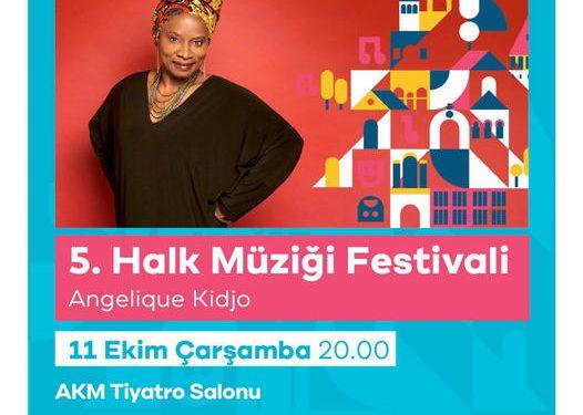 Musique : Angélique Kidjo en concert à Istanbul