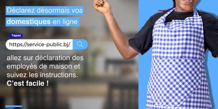 Sécurisation et protection de l’emploi au Bénin : Les déclarations des employés de maison désormais en ligne