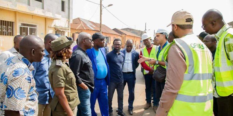 Construction de routes dans l’Ouémé et le Plateau : José Tonato constate l’évolution des travaux