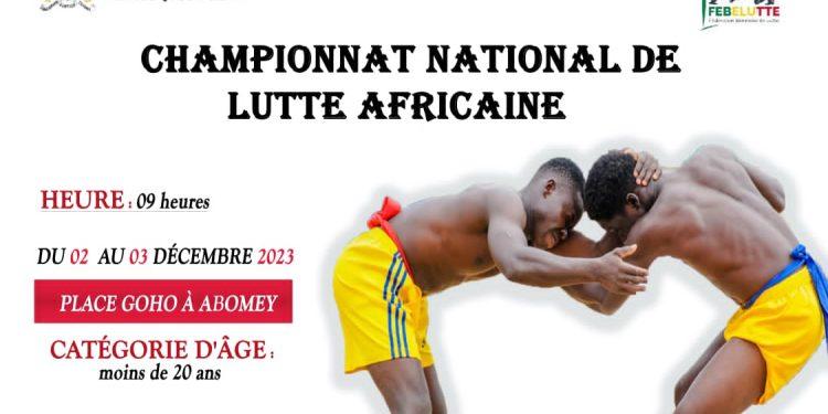 Phase finale Championnat national de lutte africaine U20 : Une cinquantaine de lutteurs à Abomey ce week-end