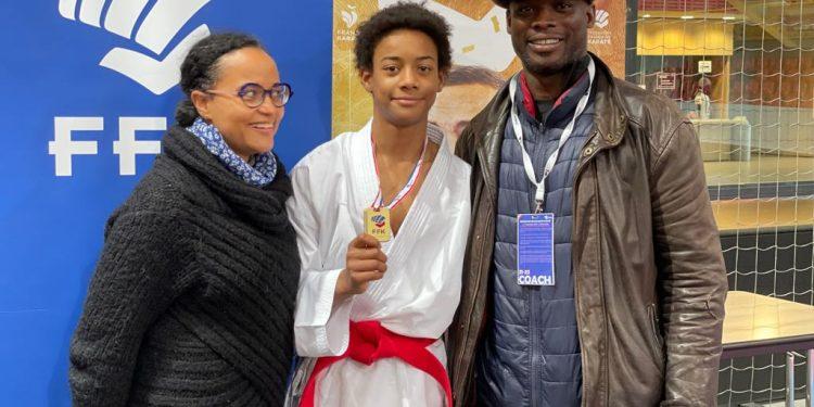 Karaté-do 2023 : Ihsane Adjanonhoun, numéro 1 mondial des +70 kg en Kumité
