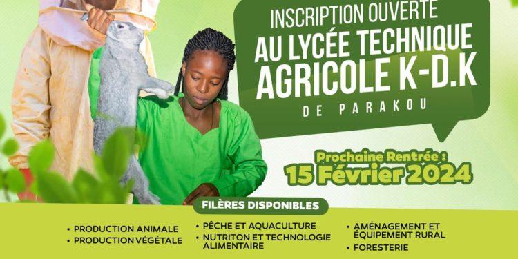 Après une année fructueuse, le Lycée technique agricole (LTA) K-DK de Parakou rouvre ses portes au titre de la nouvelle année 2024-2025.