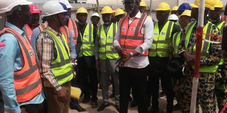 Programme national d&rsquo;alimentation en eau potable en milieu rural et urbain : Adambi visite plusieurs chantiers d&rsquo;adduction d&rsquo;eau à Abomey-Calavi