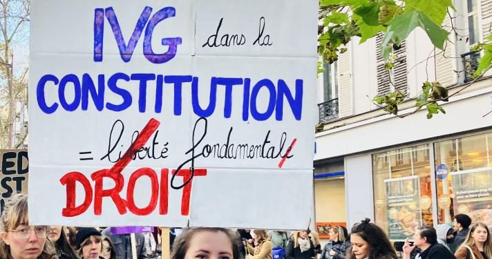 Les députés et Sénateurs ont constitutionnalisé le droit à l'avortement en France le lundi 04 mars 2024. C'était au Congrès à Versailles.