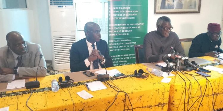 Projet d’harmonisation et d’amélioration des statistiques en Afrique de l’Ouest et du Centre : Les Directeurs généraux des instituts de statistiques de la Cedeao en conclave à Cotonou