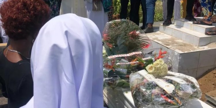 Bénin : Annick Balley inhumée au cimetière Pk14