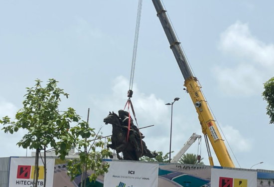 Bénin : La statue de Bio Guera déplacée au carrefour Erevan
