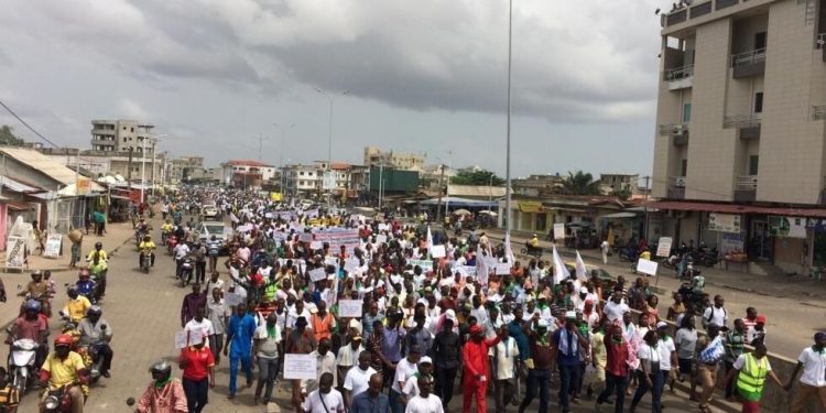 La marche pacifique de la Csa-Bénin, de la Cgtb, de l'Unstb et de la Cosi-Bénin est autorisée. Ainsi en a décidé le préfet du Littoral.