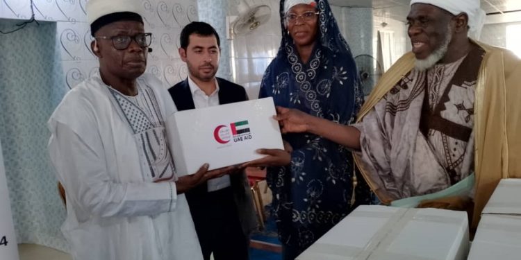 Remise des kits à l’Uib par les Émirats Arabes Unies : Des vivres offerts aux musulmans pour une bonne fin de Ramadan