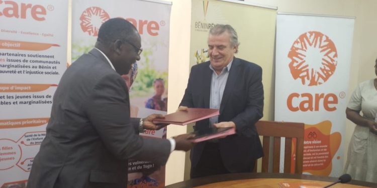Programme de sécurité alimentaire et nutrition au Bénin : Un accord formalisé entre le Maep et Care Bénin-Togo