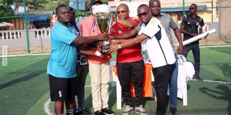 « Bola saphir cup » : Aïdjèdo Fc, vainqueur de la 3ème édition du tournoi de la Jci Cotonou Saphir