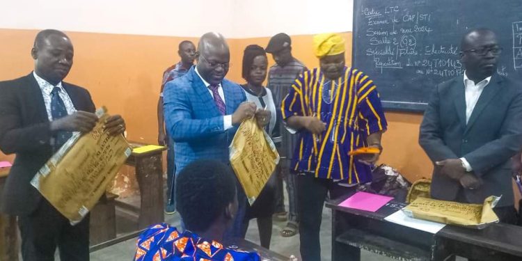 Examens de fin d&rsquo;année au Bénin : C&rsquo;est parti pour le Cap 2024!