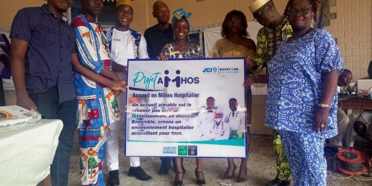 Accueil des patients dans les hôpitaux : La Jci Porto-Novo Impact sensibilise plus d&rsquo;une cinquantaine d&rsquo;agents de santé