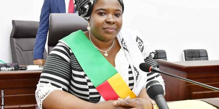 La députée Br Mounifa Karim Tidjani interpelle le gouvernement sur les difficultés d'obtention des pièces d'identité par des Béninois résidant en Europe.