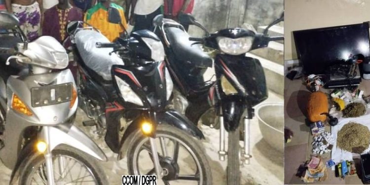 Bénin : 10 individus arrêtés à Godomey-Fiéyonhou pour trafic et usage de chanvre indien