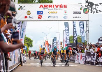 19ème Tour cycliste International du Bénin : L’Algérien Yacine Hamza vainqueur de l’étape 4