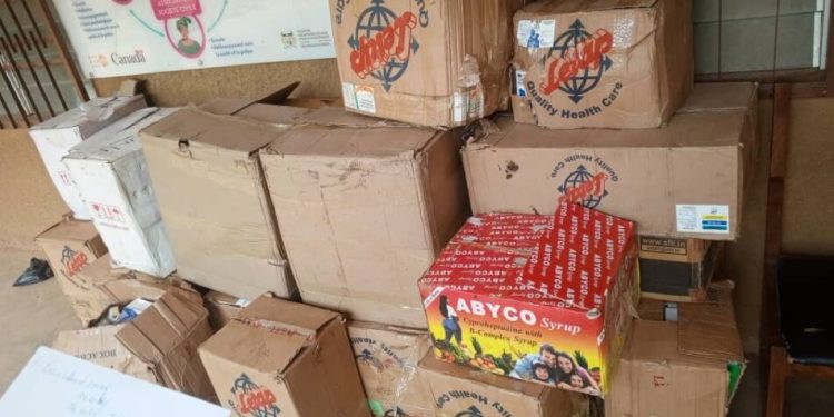 Matéri : 569,12 Kg de faux médicaments saisis