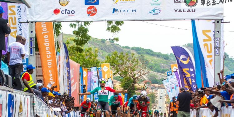 19ème édition Tour cycliste du Bénin : L’Érythréen Yoel Habteab arrache le maillot jaune à Azzedine Lagab