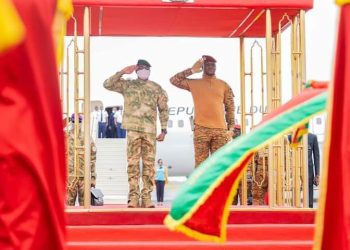 Diplomatie: Assimi Goïta en visite au Burkina Faso