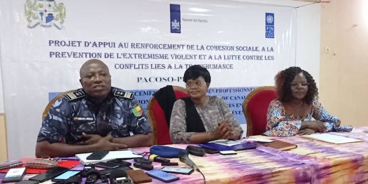 Manifestations de l’extrémisme violent au Bénin: Les professionnels des médias s’abreuvent de nouvelles connaissances.