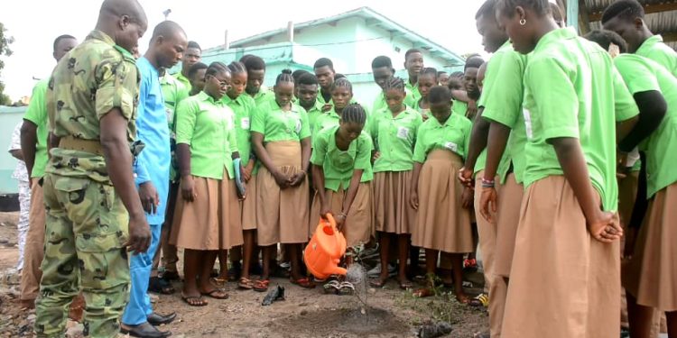 Le Lycée agricole (Lta) K-d.k. a, dans le cadre de la 40ème édition de la Journée nationale de l'arbre, mis en terre plus de 500 plants.