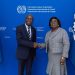 La ministre Adidjatou Mathys a été reçue en audience par le Directeur général du Bureau international du travail, Gilbert Houngbo.