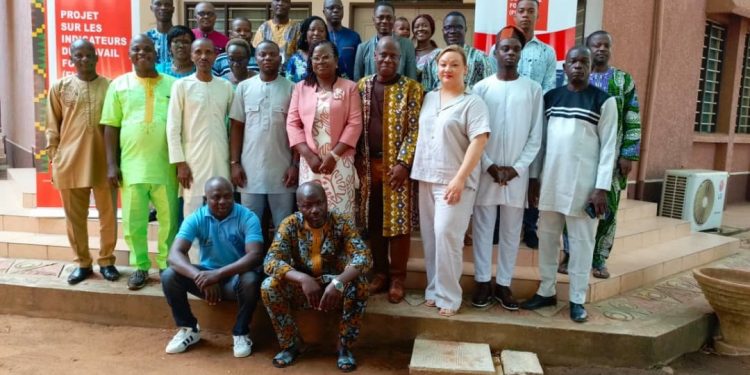Dans le cadre de la mise en œuvre du projet Flip au Bénin, les indicateurs du travail forcé ont été définis lors d’un atelier de formation