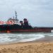 Bénin : Un navire chargé de gasoil échoue à Fidjrossè