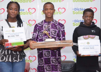 2ème édition de »La Dictée solidaire » : Exaucé Massikou et Maryline Agonglo sacrés champions