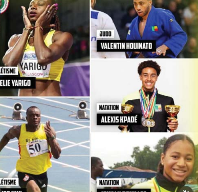 Jeux olympiques 2024 : Cinq athlètes vont défendre le Bénin à Paris