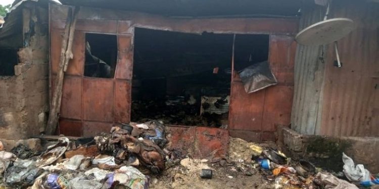Incendie à l’Université d’Abomey-Calavi : Plusieurs boutiques consumées