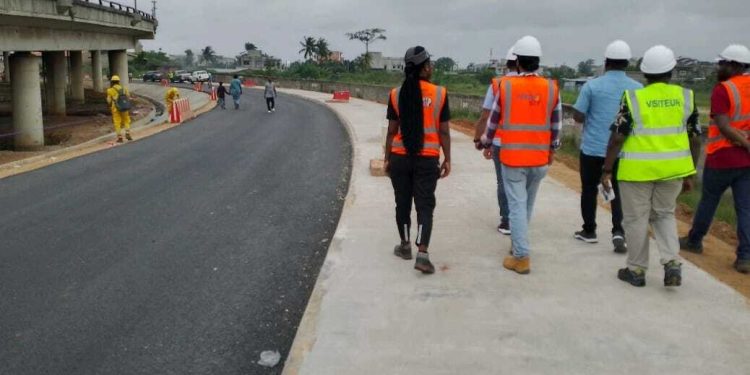 Bénin : Les travaux d’aménagement de la bretelle Est de l’échangeur de Godomey achevés