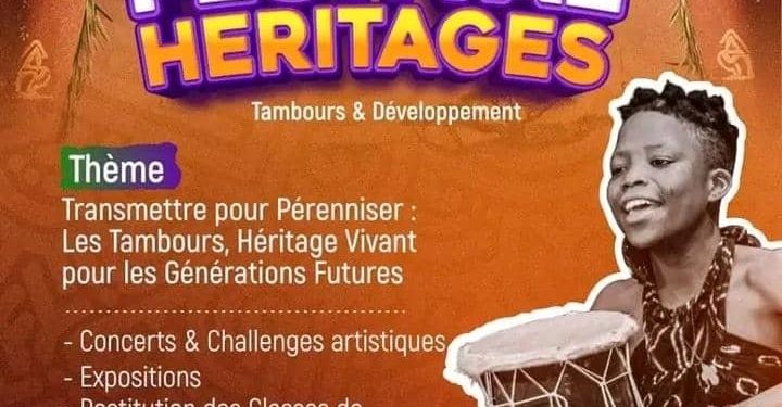 Festival Héritages, tambours et développement : L’édition 2024 prévue du 29 au 31 août 2024 à Adjarra