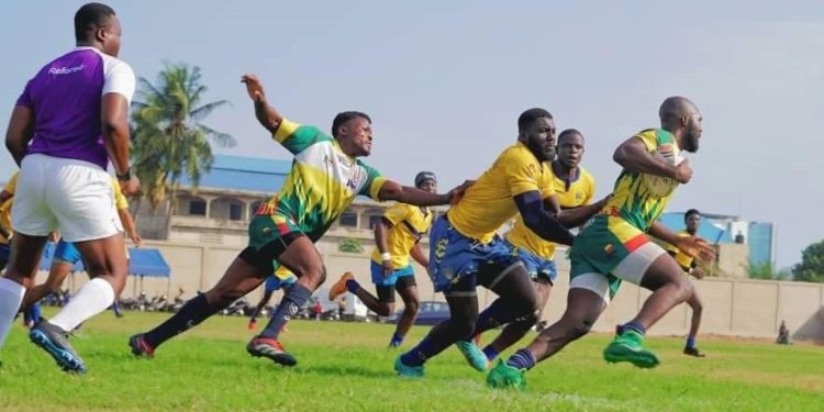 Match amical international de rugby à 15 : Les Éperviers triomphent des Guépards rugbymen