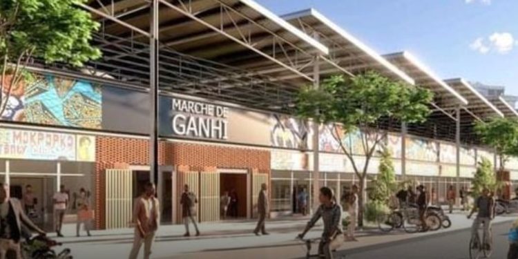 Bénin : Le marché moderne de Ganhi sera ouvert à cette date