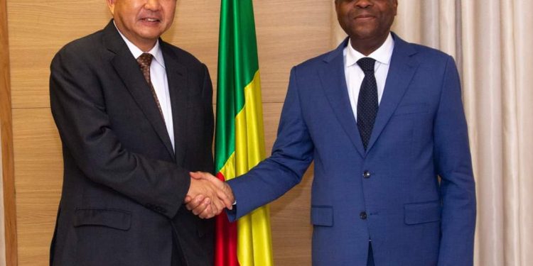Audience à la Cour constitutionnelle : Le nouvel ambassadeur du Japon confie ses ambitions à Dorothé Sossa