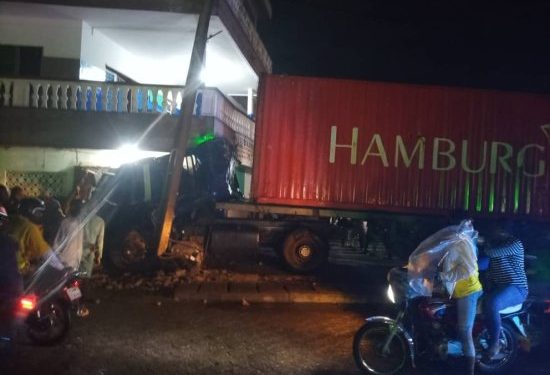Cotonou : Des blessés dans un accident à Vodjè