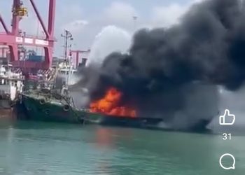 Togo : Incendie au Port autonome de Lomé