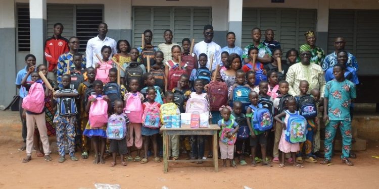 Rentrée scolaire à l’orphelinat Cité des anges : Les pensionnaires soutenus par la Fondation les Amis de A à Z