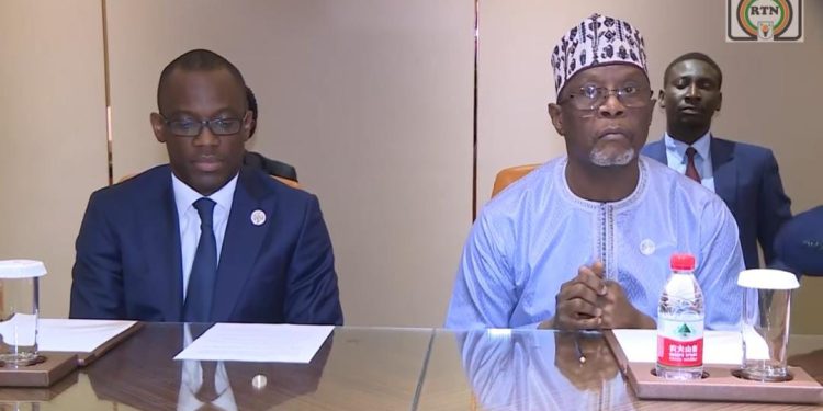 En marge du Focac 2024 : Olushegun Adjadi Bakari échange avec son homologue du Niger