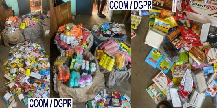Bénin : Plus de 200 Kg de produits pharmaceutiques et cosmétiques contrefaits saisis à Sègbohouè