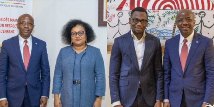 En visite au Bénin : Gilles Fagninou échange avec plusieurs ministres du gouvernement
