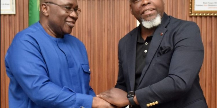 Bénin : Le président de la Haac reçoit une délégation du Haut-commissariat à la prévention de la corruption