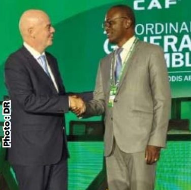 46ème Assemblée générale ordinaire de la Caf : Wilfrido Ayibatin de Loto Popo prend part aux travaux