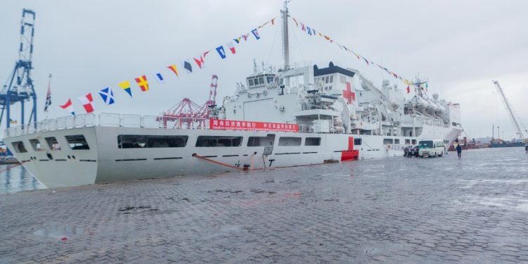 Le navire chinois "Arche de la paix" au Bénin : Des soins gratuits pour au moins 3000 personnes du 17 au 24 octobre