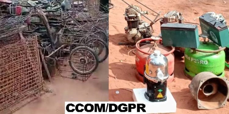 Bénin : Deux individus interpellés pour vol et recel à Don-Tan
